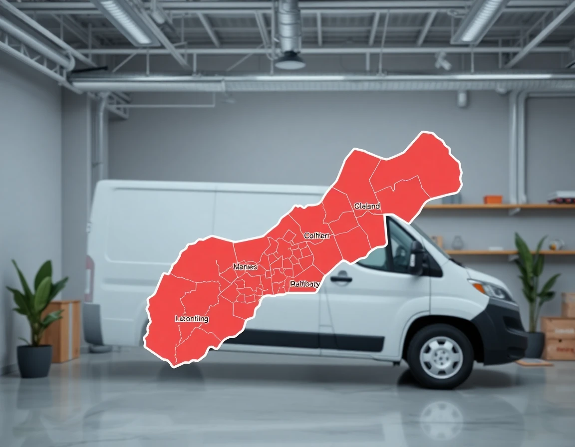 Plumbing Service Areas Map